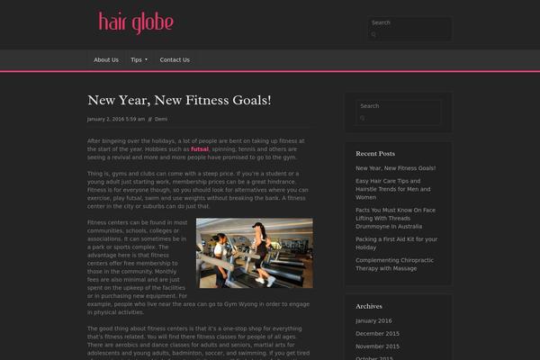 Bandana theme site design template sample