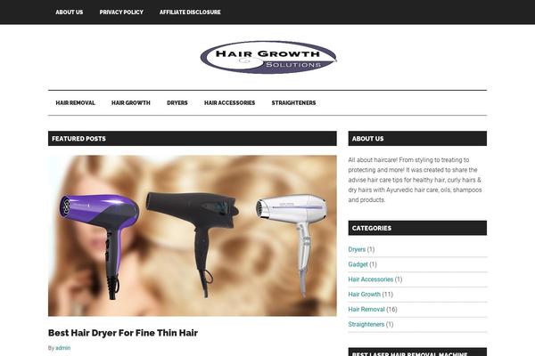 Site using WPFront Scroll Top plugin