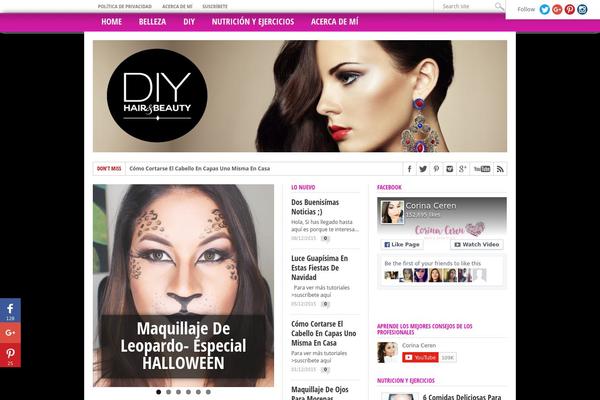 Max Mag theme site design template sample