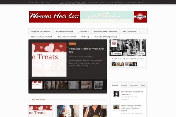 Site using Really Simple Twitter Feed Widget plugin
