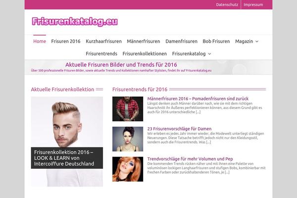SmartMag theme site design template sample
