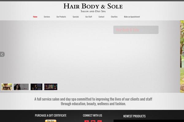 EPIC theme site design template sample