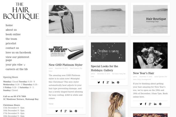 Smoothie theme site design template sample