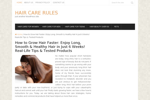 Splash theme site design template sample