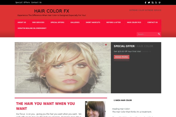 CW Magazine theme site design template sample
