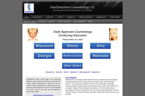 Corporate theme site design template sample