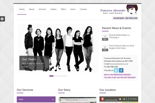 Crevision theme site design template sample