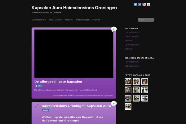 Wumblr theme site design template sample