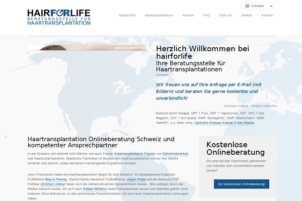 Site using Simple-floating-menu plugin