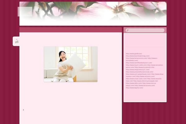 Bouquet theme site design template sample