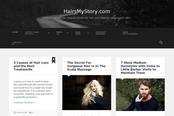 Baskerville theme site design template sample