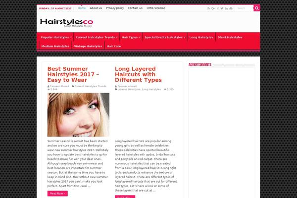 Sahifa theme site design template sample