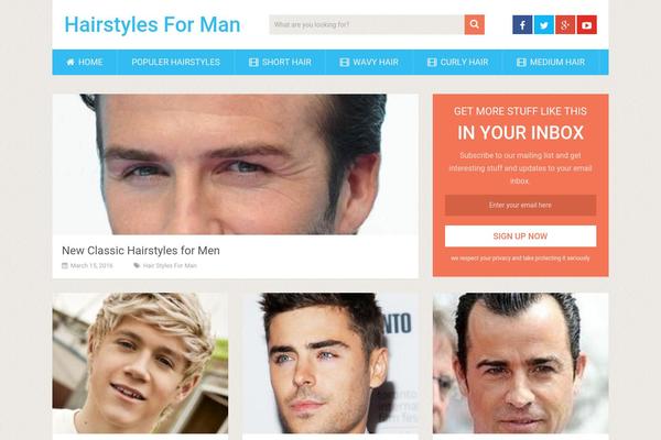 SociallyViral theme site design template sample