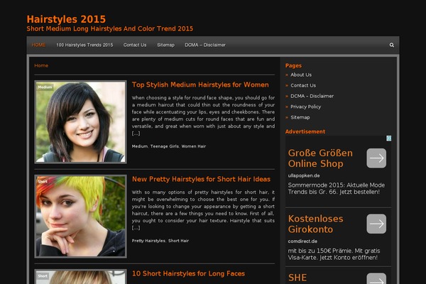 Neo theme site design template sample