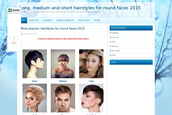 Ehealth theme site design template sample