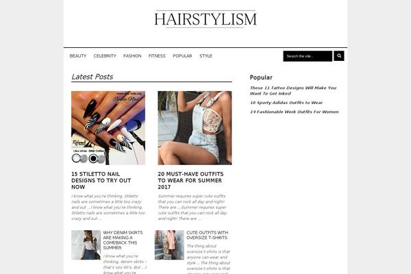Astra theme site design template sample