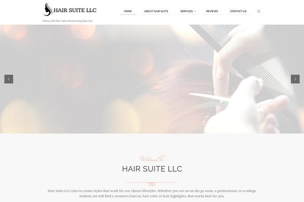 Jacqueline theme site design template sample