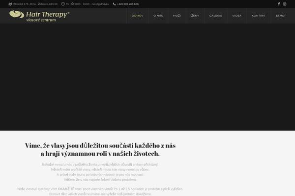 Hair-beauty theme site design template sample