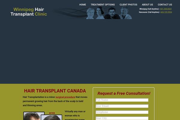 U Design Child theme site design template sample