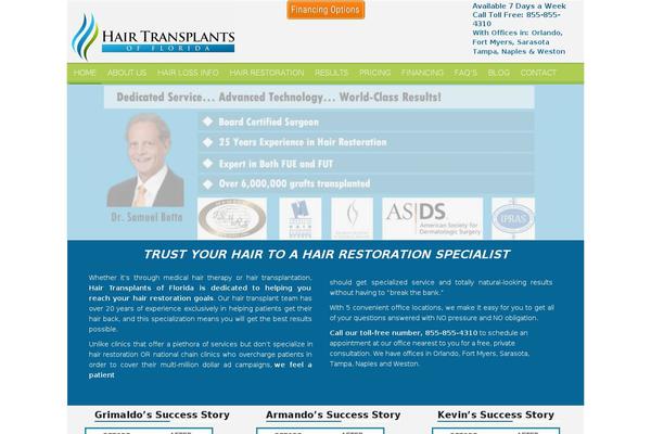 Site using WP Testimonial Widget plugin