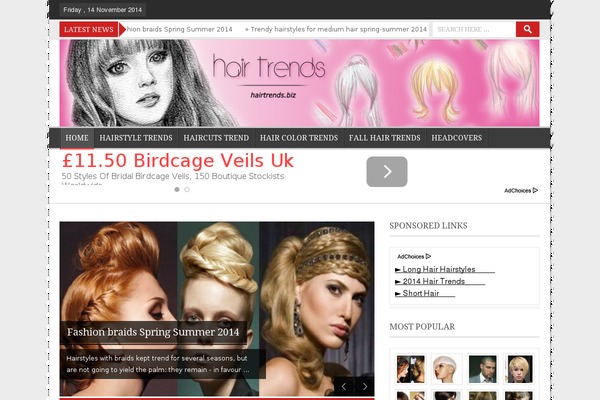 hairtrends.biz site used Effectivenews