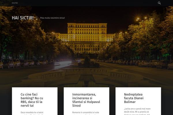 Modern theme site design template sample
