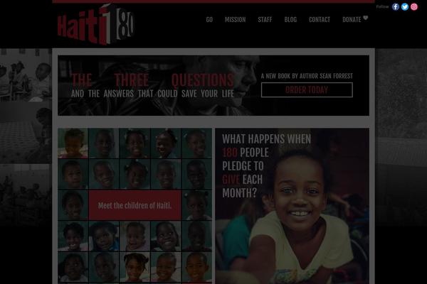 haiti180.com site used Believe_theme