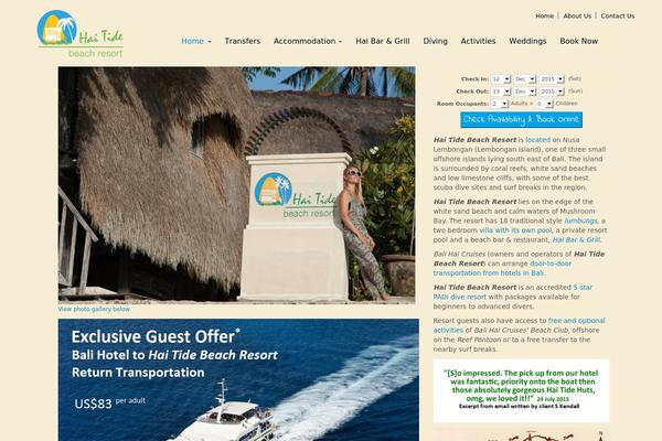 Custom theme site design template sample