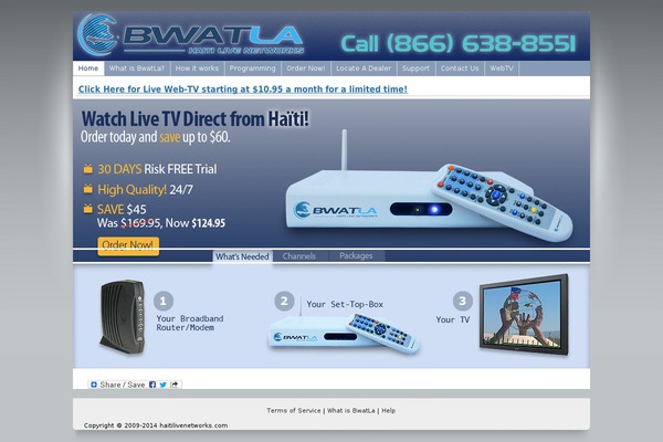 haitilivenetworks.com site used Hln