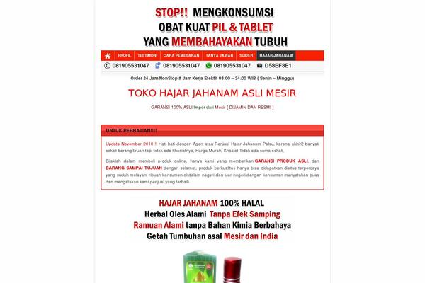 Toko Landing theme site design template sample