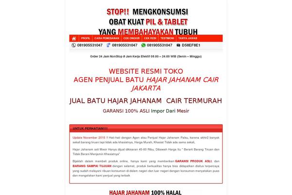 Toko Landing theme site design template sample