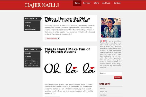 Skeptical theme site design template sample