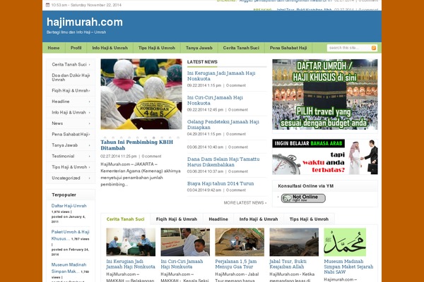Forester theme site design template sample