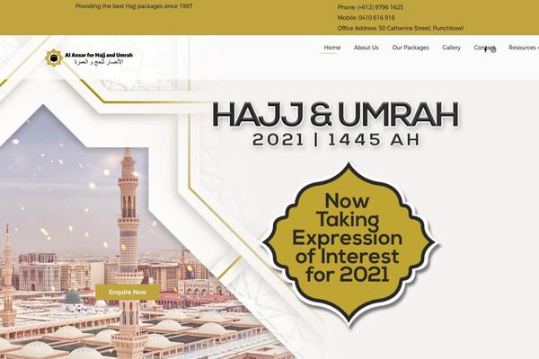 Shaha-child theme site design template sample