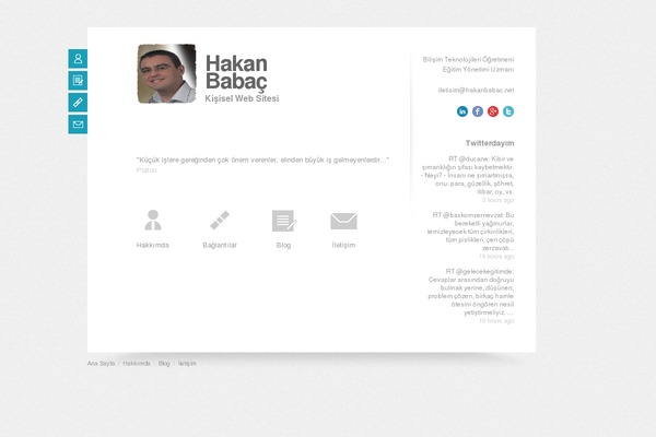 Biopic theme site design template sample