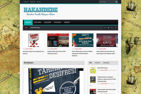 Presto theme site design template sample