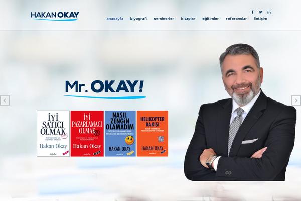 hakanokay.com site used The