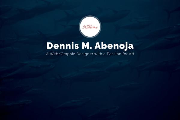 Resumiwp theme site design template sample