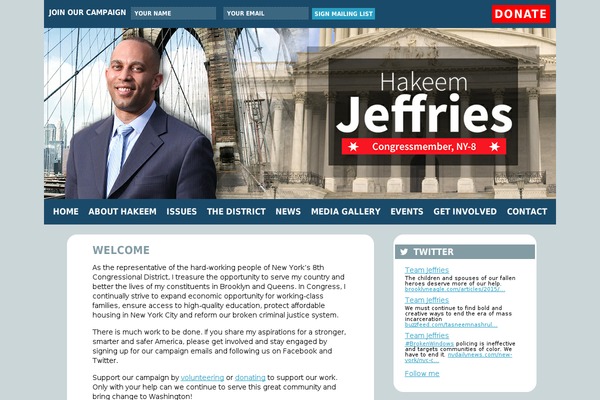 hakeemjeffries.com site used Hakeem