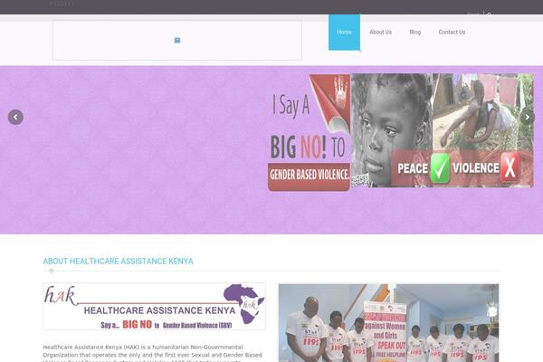 Lifeline theme site design template sample
