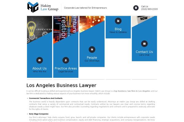 Themis theme site design template sample
