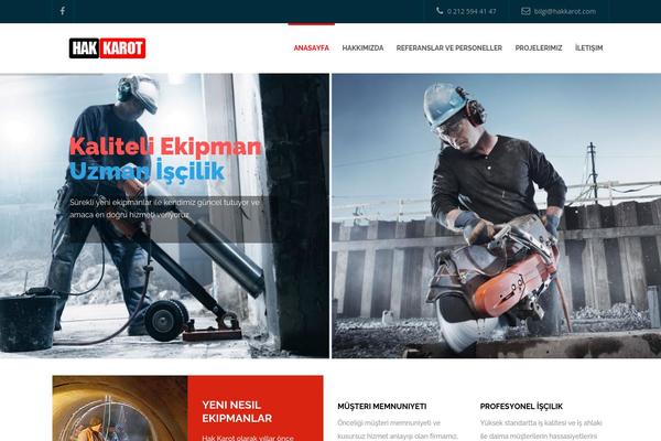 Plumberx theme site design template sample
