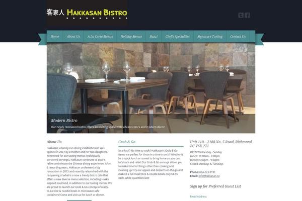 Gusteau theme site design template sample