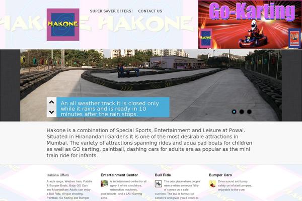 Whitelight theme site design template sample