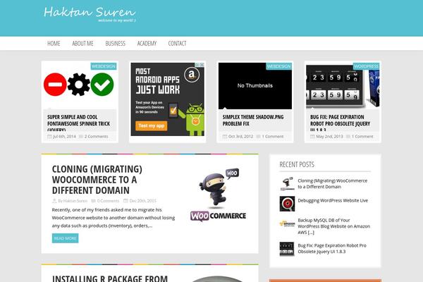 Site using Lightweight Social Icons plugin
