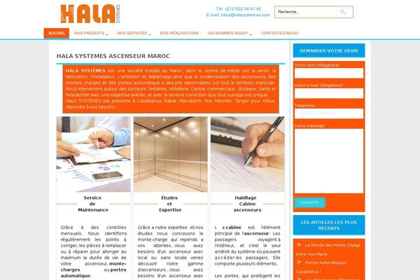 Site using Themler-core plugin