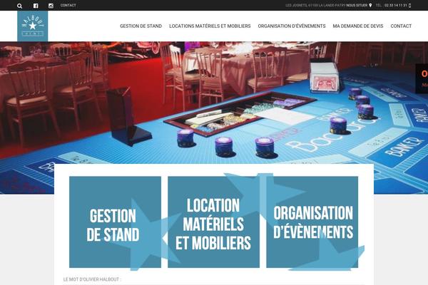 halbout-events.com site used Hotec-child