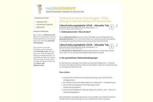 Mehrwert theme site design template sample