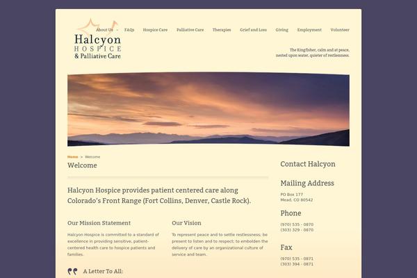 Rebirth theme site design template sample