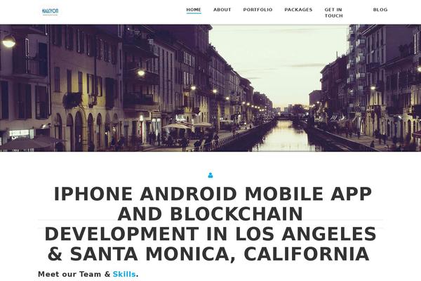 Site using TweetScroll Widget plugin